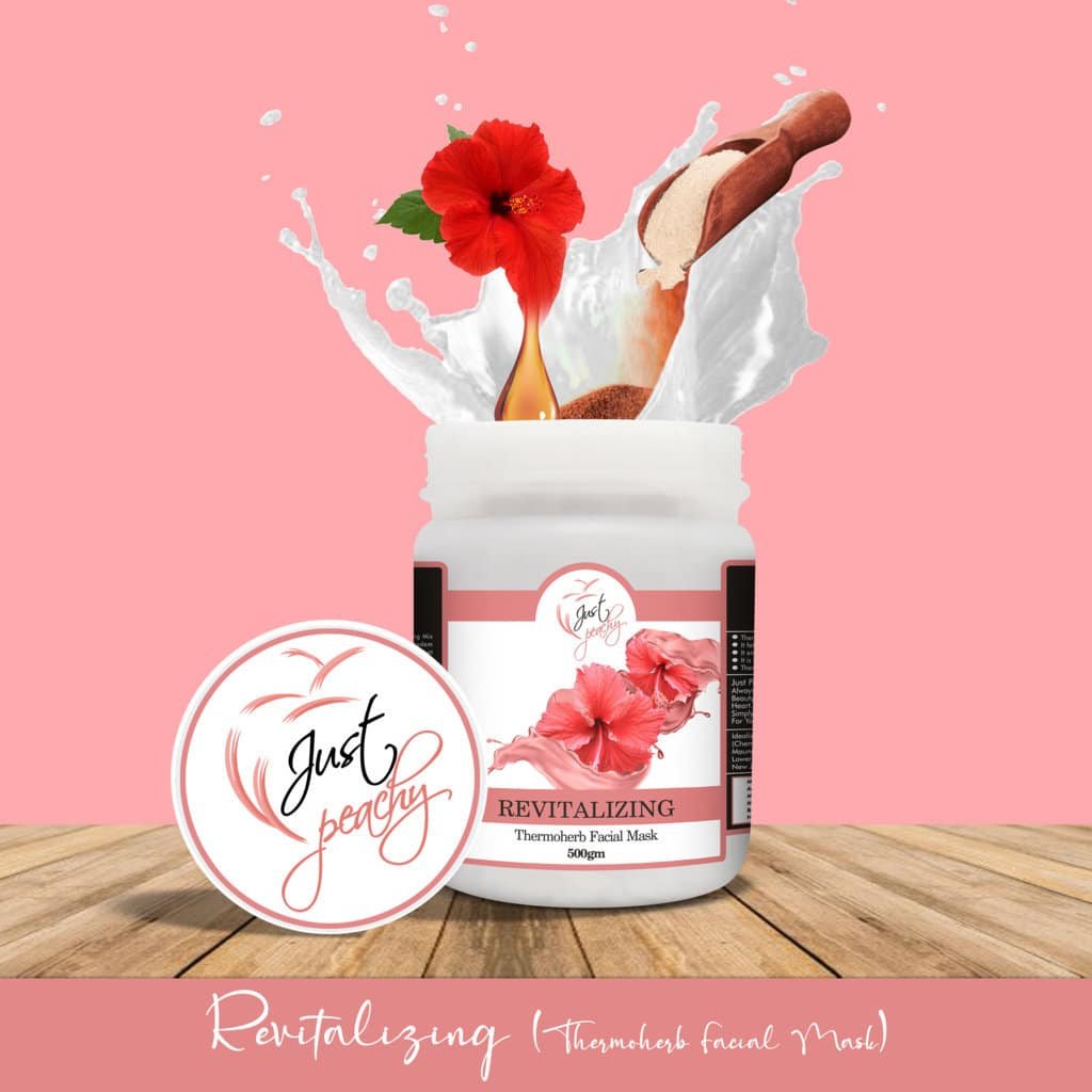 Just Peachy Thermoherb Face Mask 500G