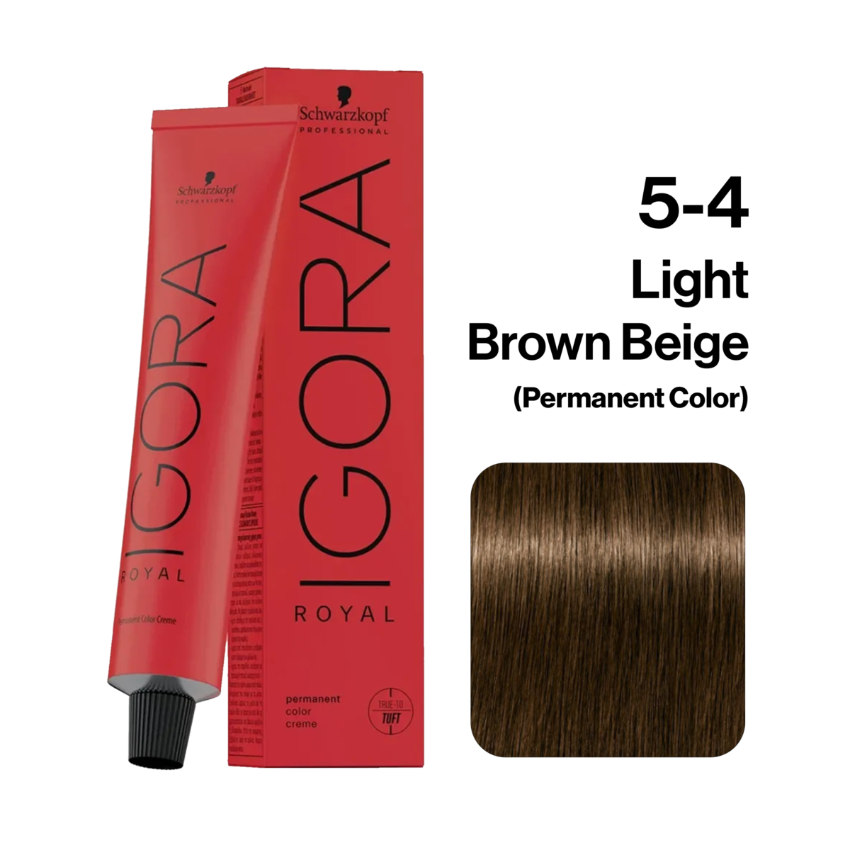 Schwarzkopf Igora Royal Hair Color, 5-0 Light Brown 60ml