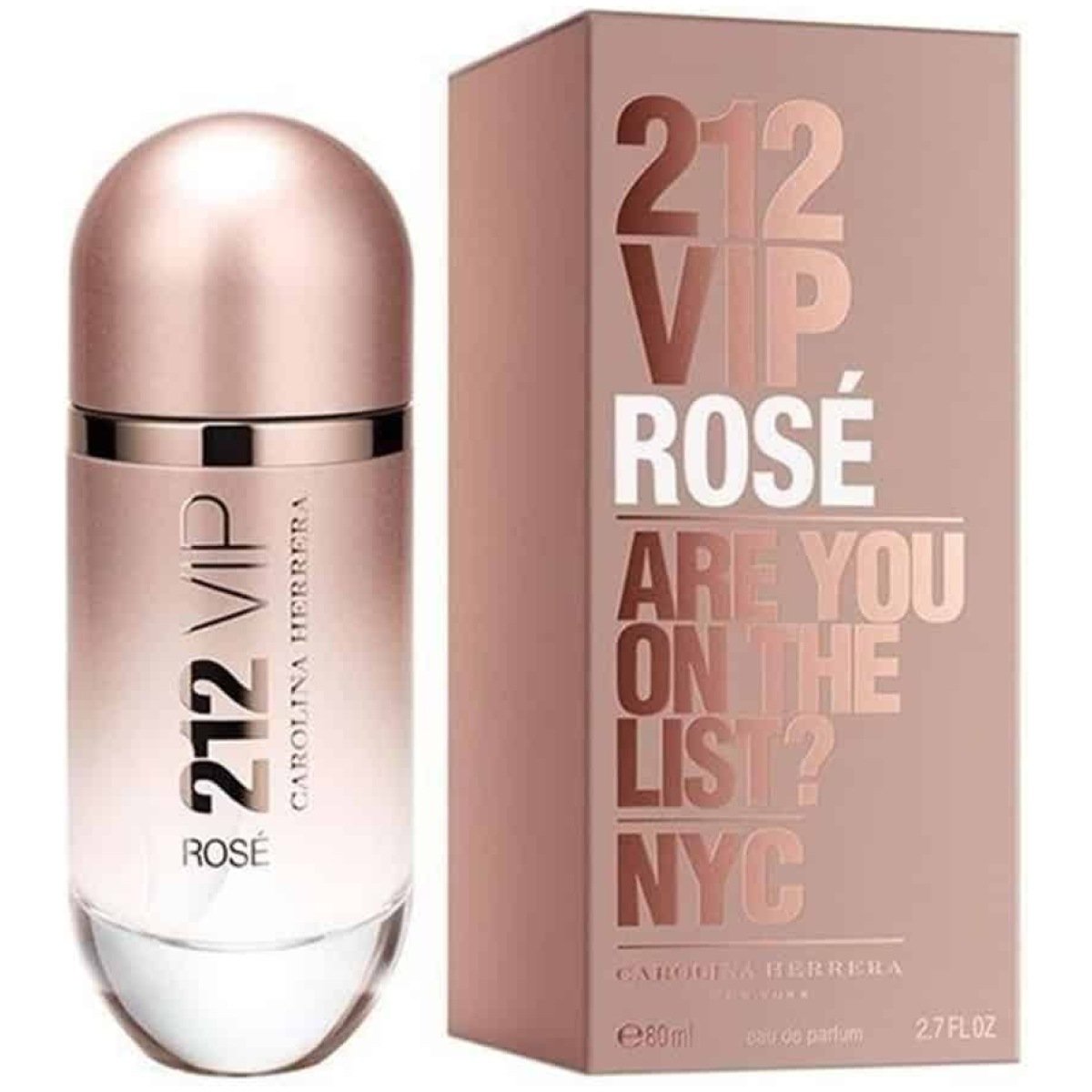Carolina Herrera 212 Vip Rose Nyc EDP Perfume For Women 80ml