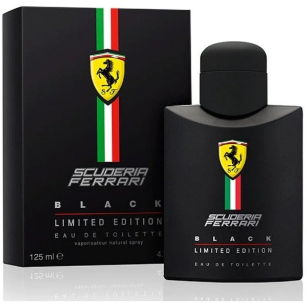 Ferrari Black Limited Edition EDT Perfume For Men 125 ml