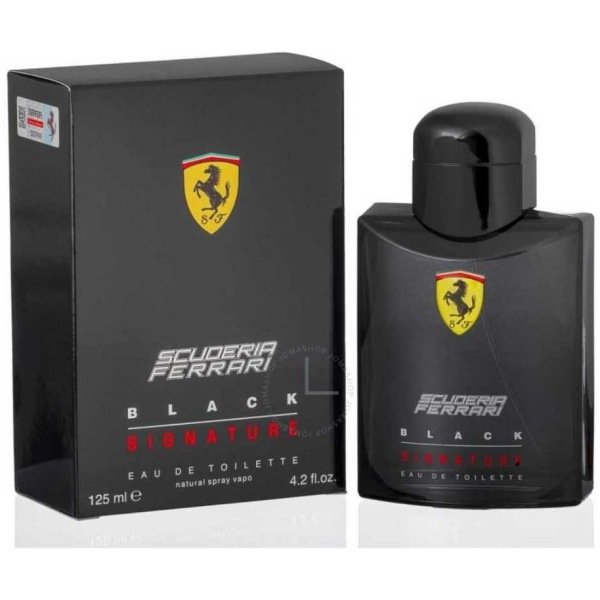 Ferrari Scuderia Black Signature EDT Perfume For Men 125 ml