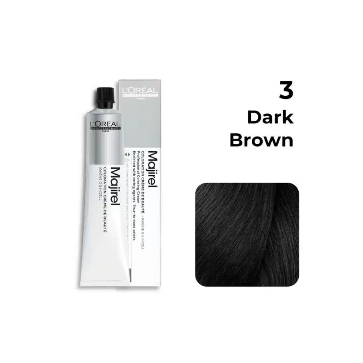 L'Oreal Professionnel Majirel Hair Color 50G 3 Dark Brown