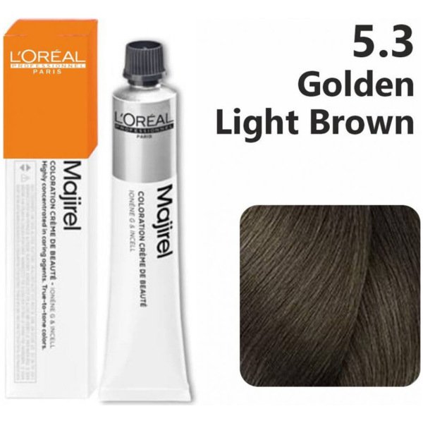 L'Oreal Professionnel Majirel Hair Color 50G 5.3 Golden Light Brown