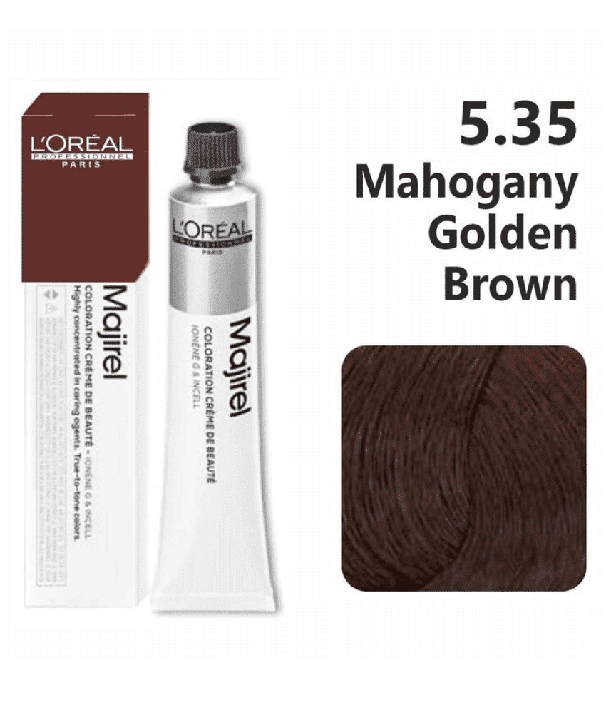 L'Oreal Professionnel Majirel Hair Color 50G 5.35 Mahogany Golden Light Brown