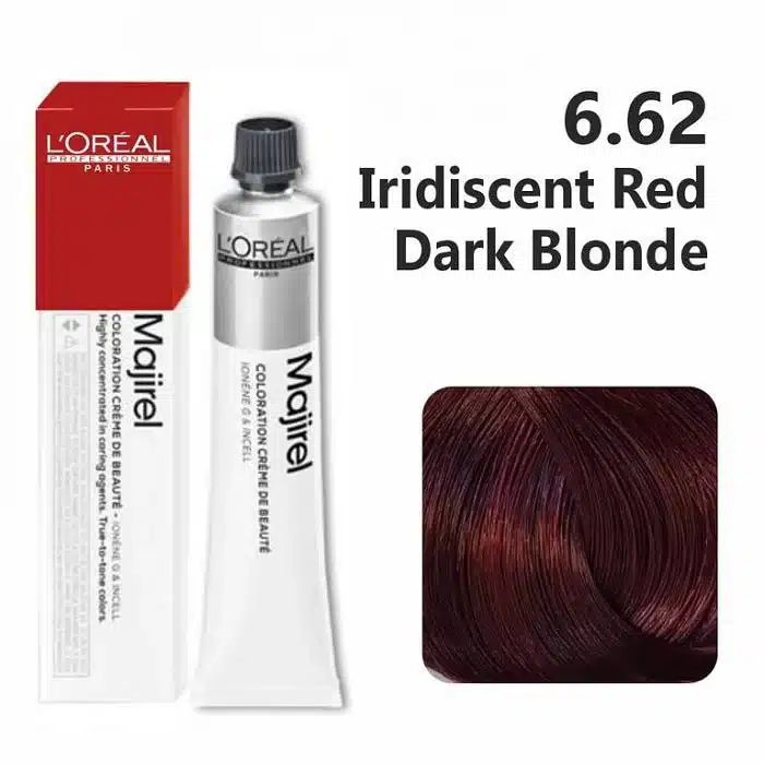 L'Oreal Professionnel Majirel Hair Color 50G 6.62 Iridiscent Red Dark Blonde