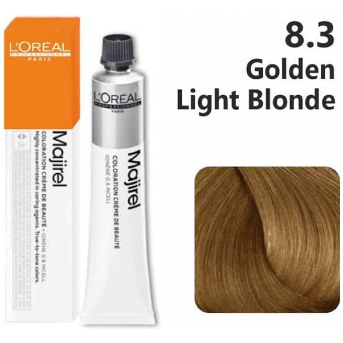 L'Oreal Professionnel Majirel Hair Color 50G 8.3 Golden Light Blonde