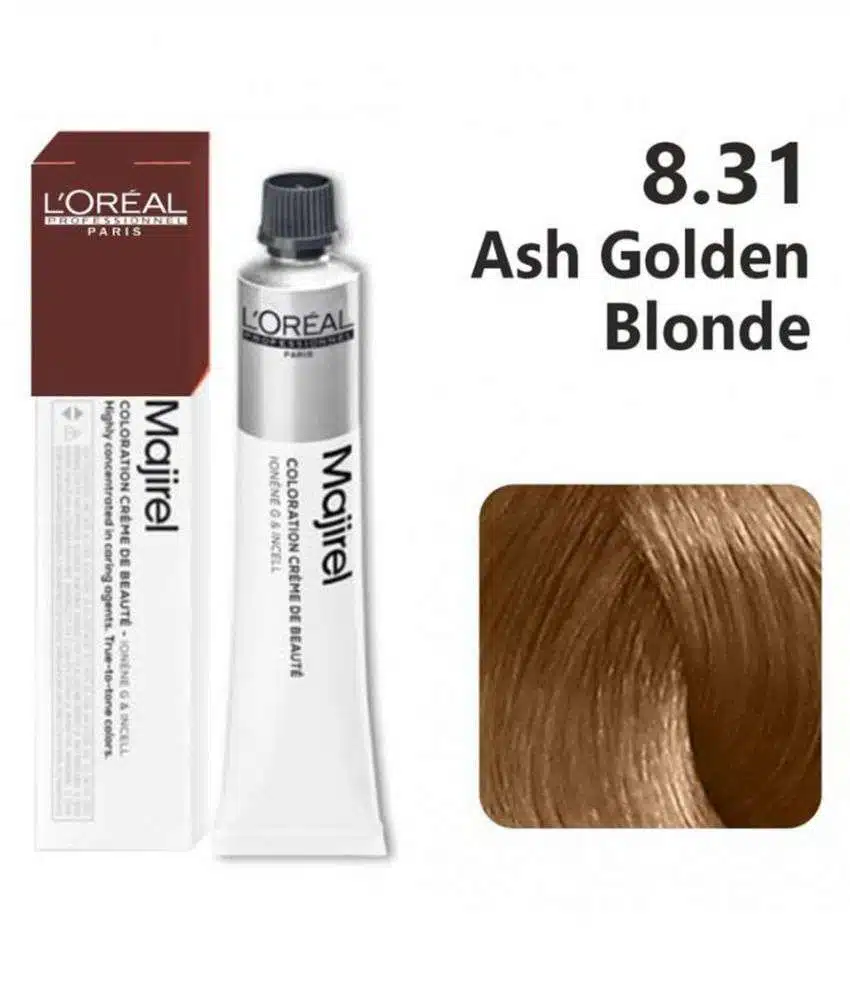 L'Oreal Professionnel Majirel Hair Color 50G 8.31 Ash Golden Light Blonde