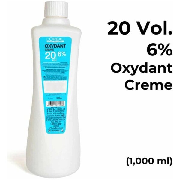 L'Oreal Professionnel Oxydant Creme 20 Vol 6% Developer 1000ml