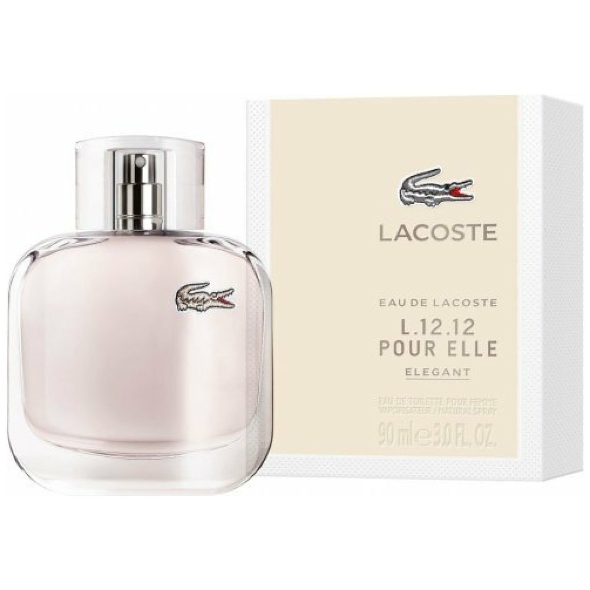 Lacoste L12.12 P. Elle Elegant Edt Perfume For Women 90Ml
