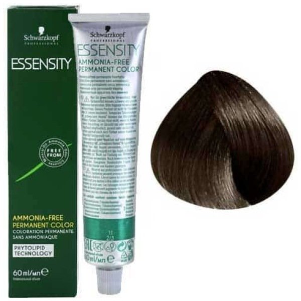 Schwarzkopf Essensity Ammonia Free Hair Color 60ml 5-00 Light Brown Natural Extra