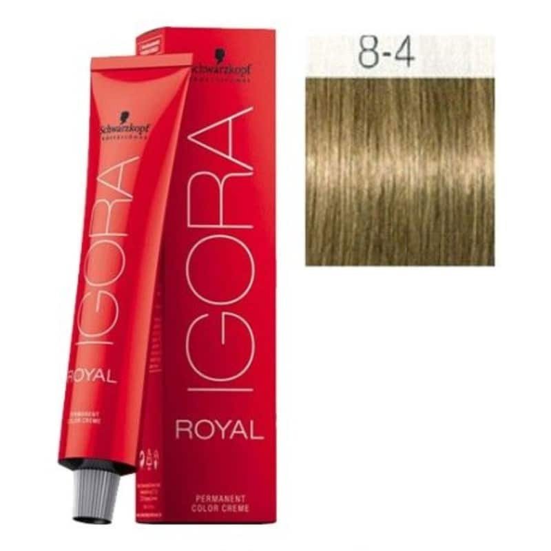 Schwarzkopf Igora Royal Hair Color 60ml 8-4 Light Blonde Beige