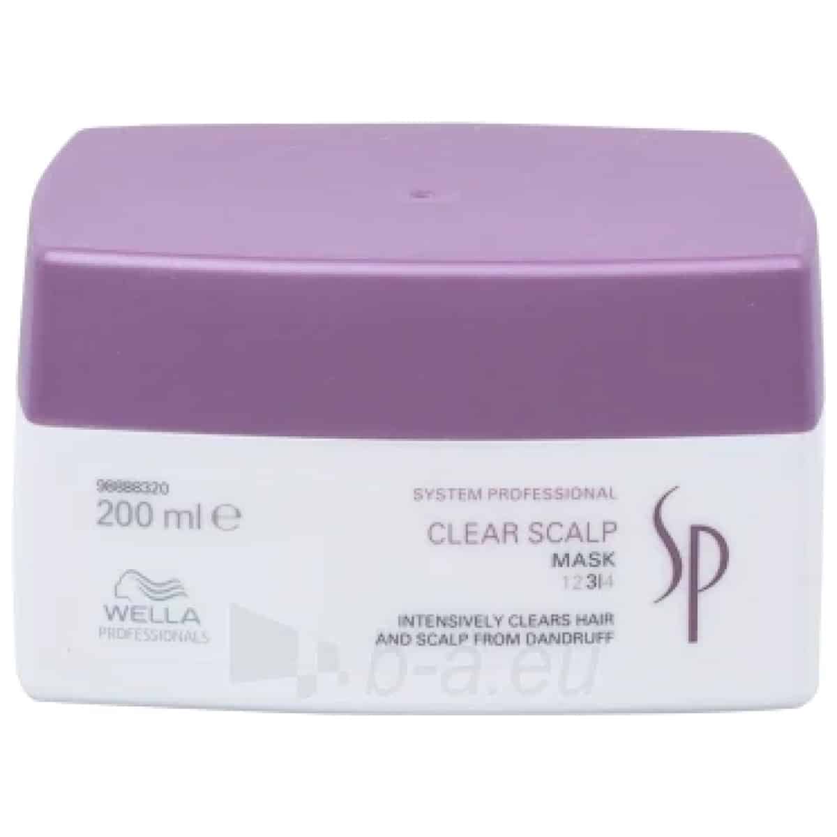 Wella System Professionals Sp Clear Scalp Mask 200Ml