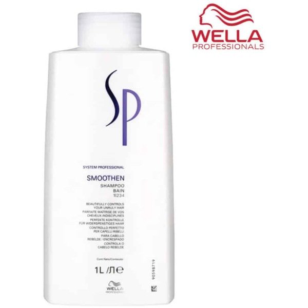 Wella System Professionals Sp Smoothen Shampoo For Unruly Hair 1000Ml