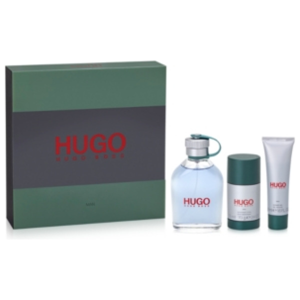 Hugo Boss Gift Set For Men (EDT Perfume 125 ml+Shower Gel 50 ml+ Deo Stick 75 ml)