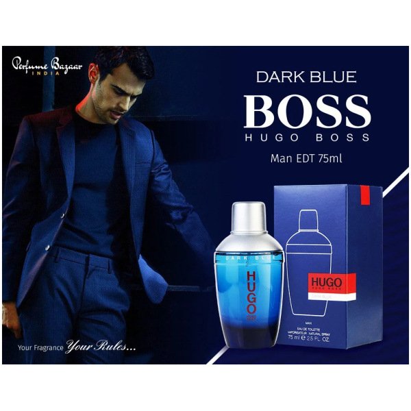 Hugo Boss Dark Blue EDT Perfume For Men 75 ml