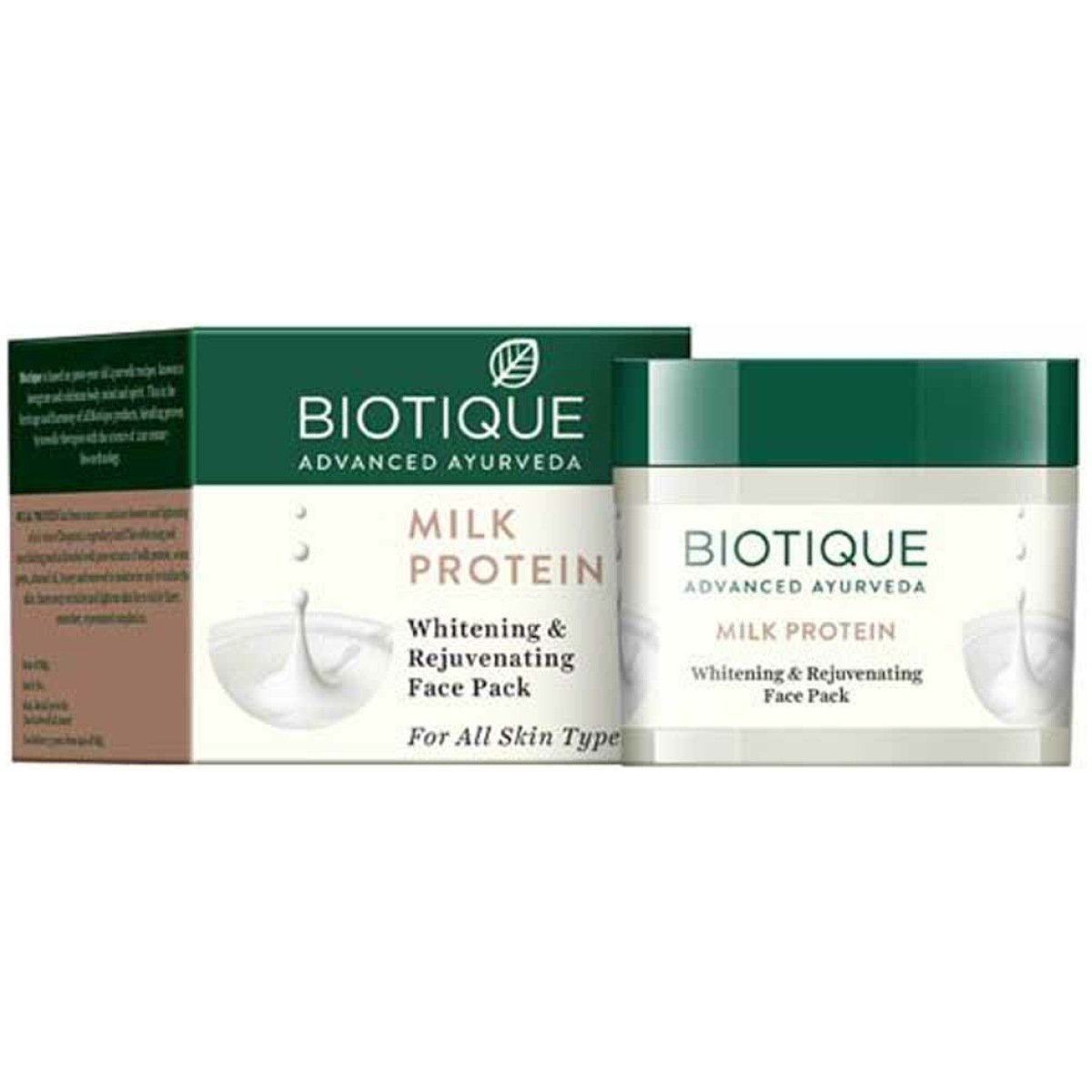 BIOTIQUE MILK PROTEIN FACE PACK 50G