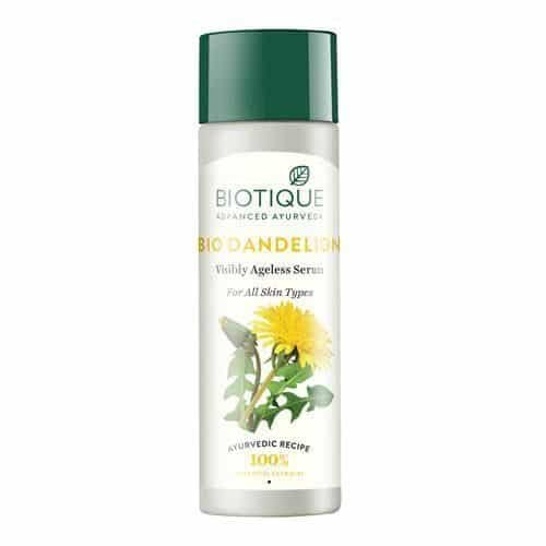 Biotique Dandelion Visibly Ageless Serum For All Skin Types 190Ml