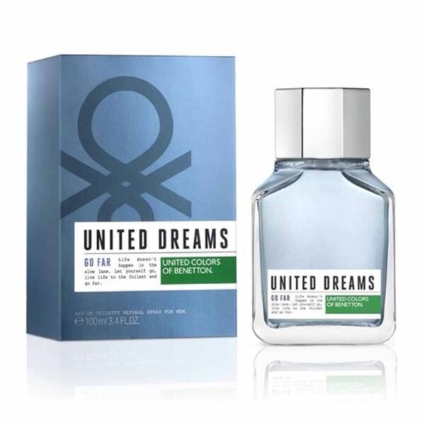 Benetton United Dreams Go Far Eau De Toilette For Men 100 Ml