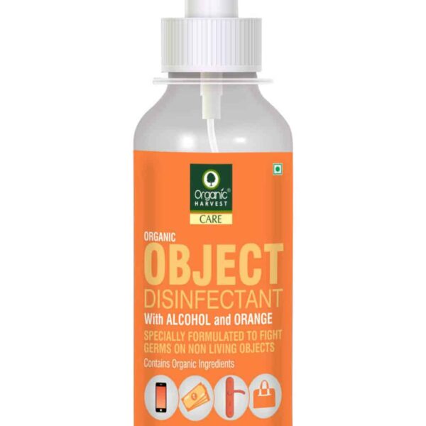 Organic Harvest Objects Disinfectant With Alcohol And Orange 100Ml