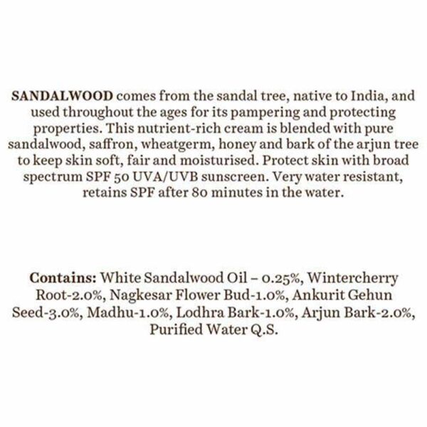 Biotique Sandalwood Sunscreen Lotion 50G - Image 5