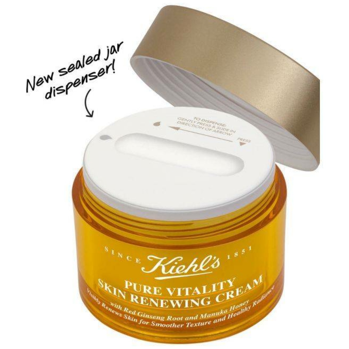 Kiehl's Pure Vitality Skin Renewing Cream 50Ml - Image 5