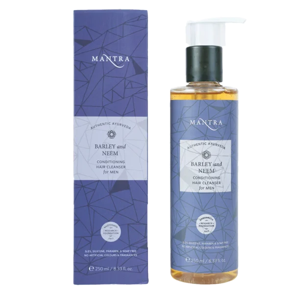 Mantra Barley & Neem Conditioning Hair Cleanser For Men 250ml