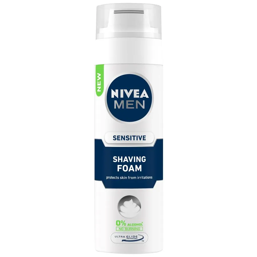 Nivea Men Sensitive Shaving Foam 250Ml
