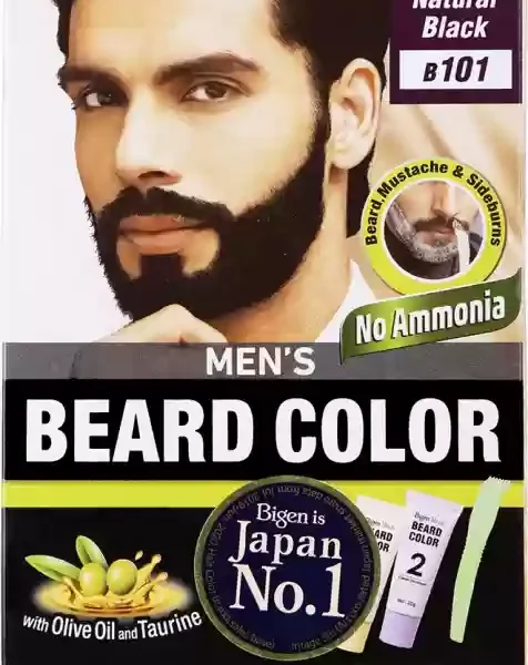 Bigen Natural Black B 101 1's Men's Beard Color