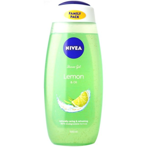 Nivea Shower Gel Lemon & Oil 500Ml