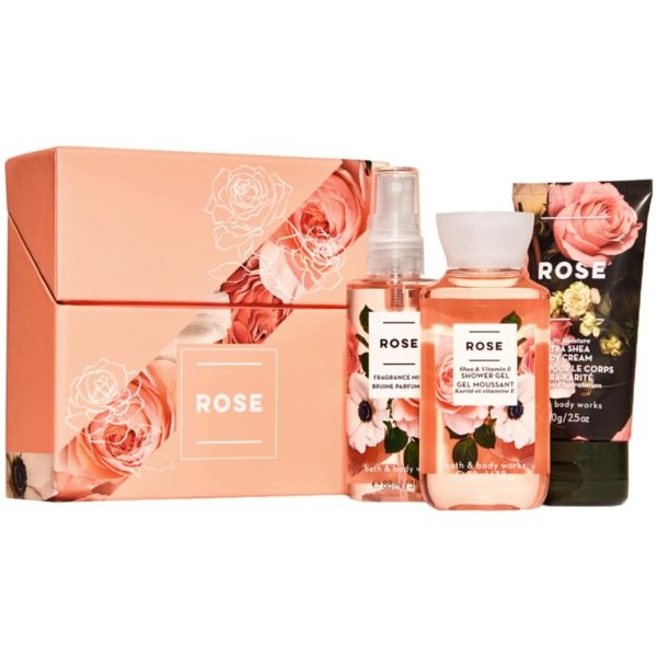 Bath And Body Works Gift Set Box Rose