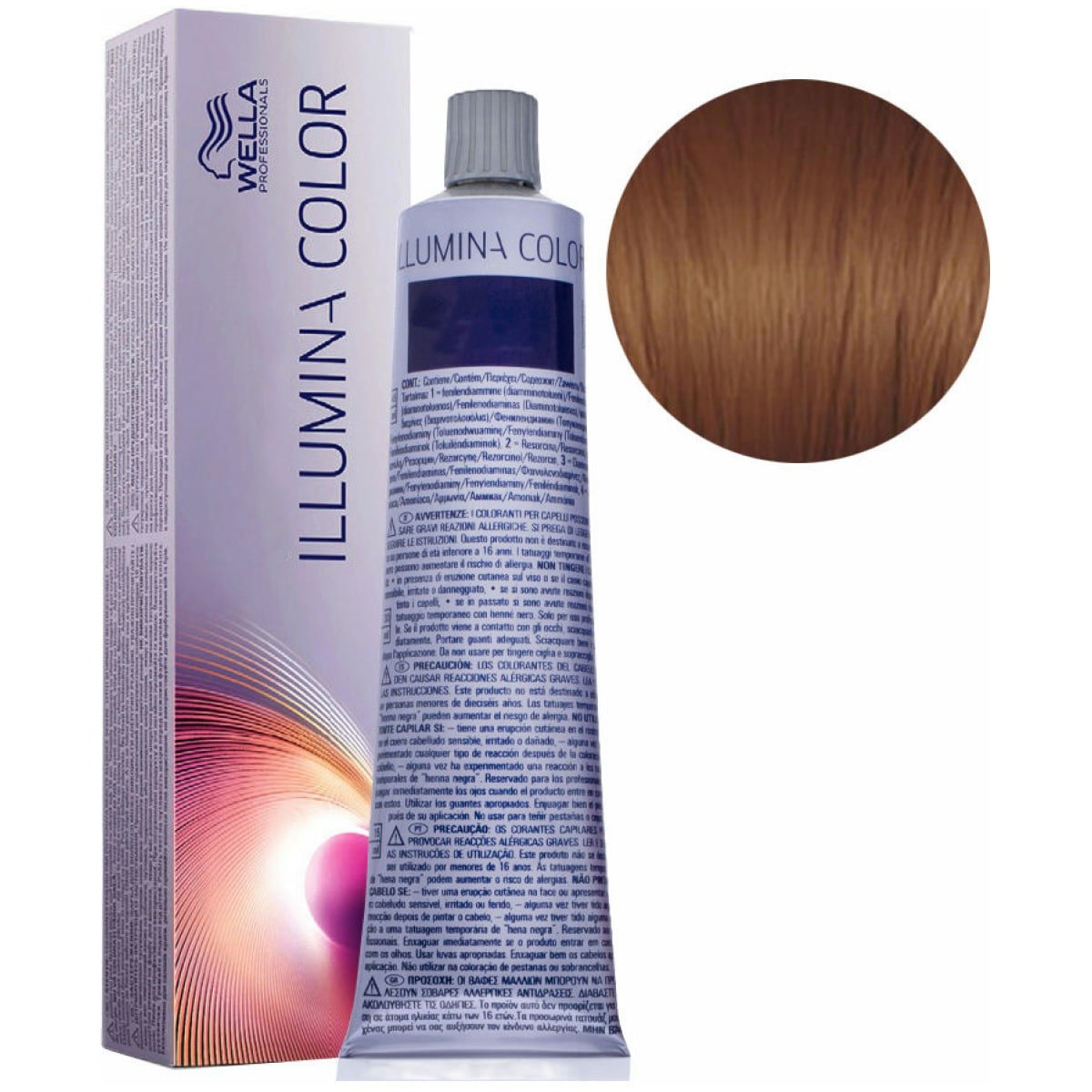 Wella Professionals Illumina Hair Color 5/35 Light Gold Mahogany Brown