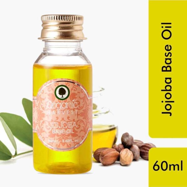Organic Harvest Jojoba Base Oil 60Ml