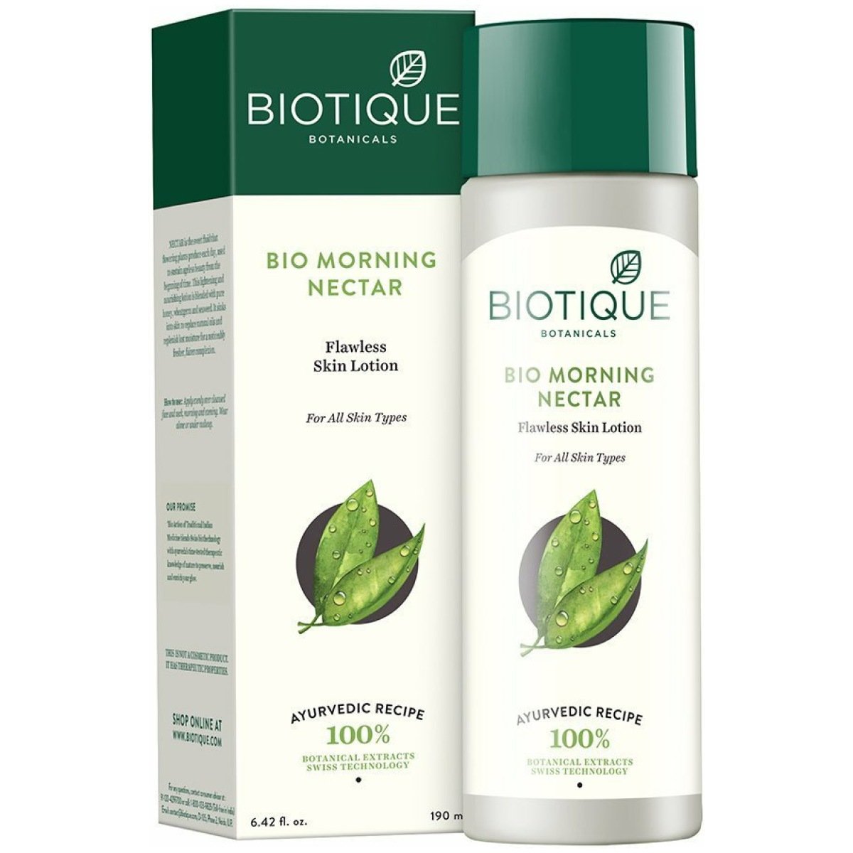 BIOTIQUE MORNING NECTAR SUNSCREEN LOTION 190G