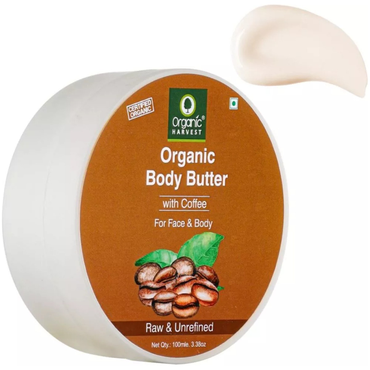 Organic Body Butter With Coffee 100Ml