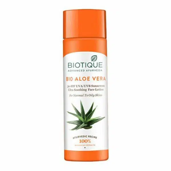 Biotique Aloevera Sunscreen Lotion 120G - Image 3