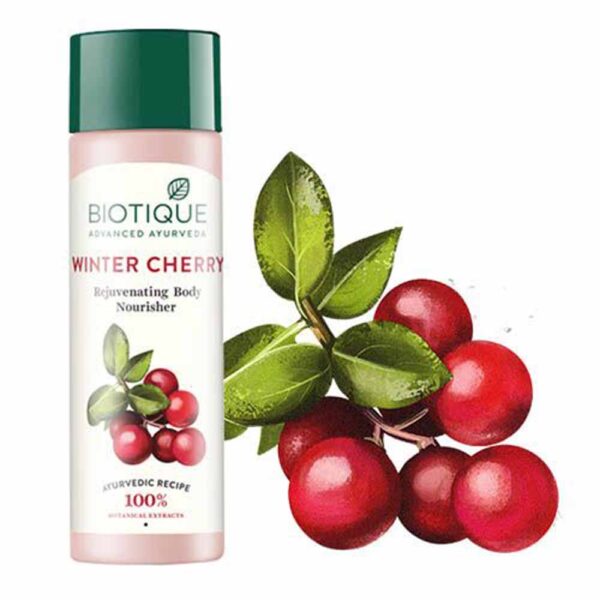 Biotique Wintercherry Body Nourisher 190Ml - Image 4