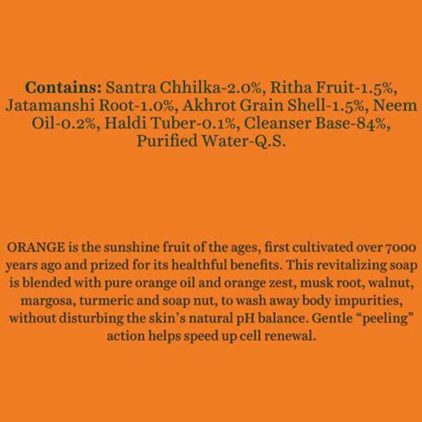Biotique Orange Peel Body Cleanser 150G - Image 5
