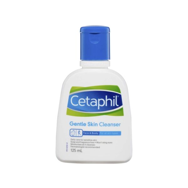Cetaphil Gentle Cleanser For Dry And Sensitive Skin 125Ml