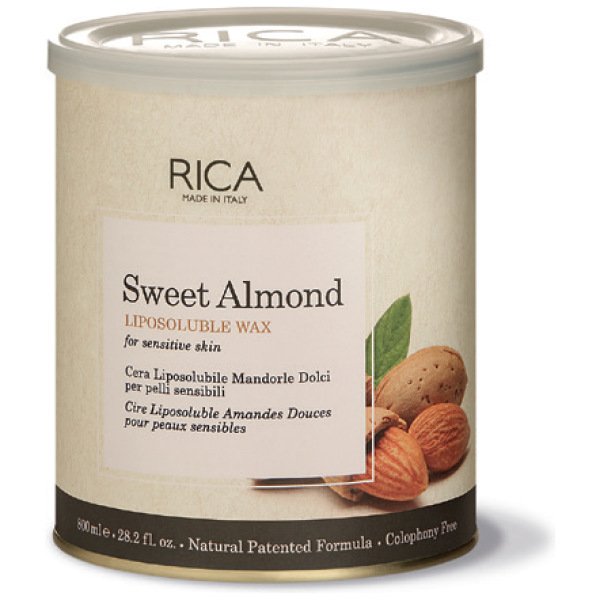 Rica Sweet Almond Liposoluble Wax 800Ml