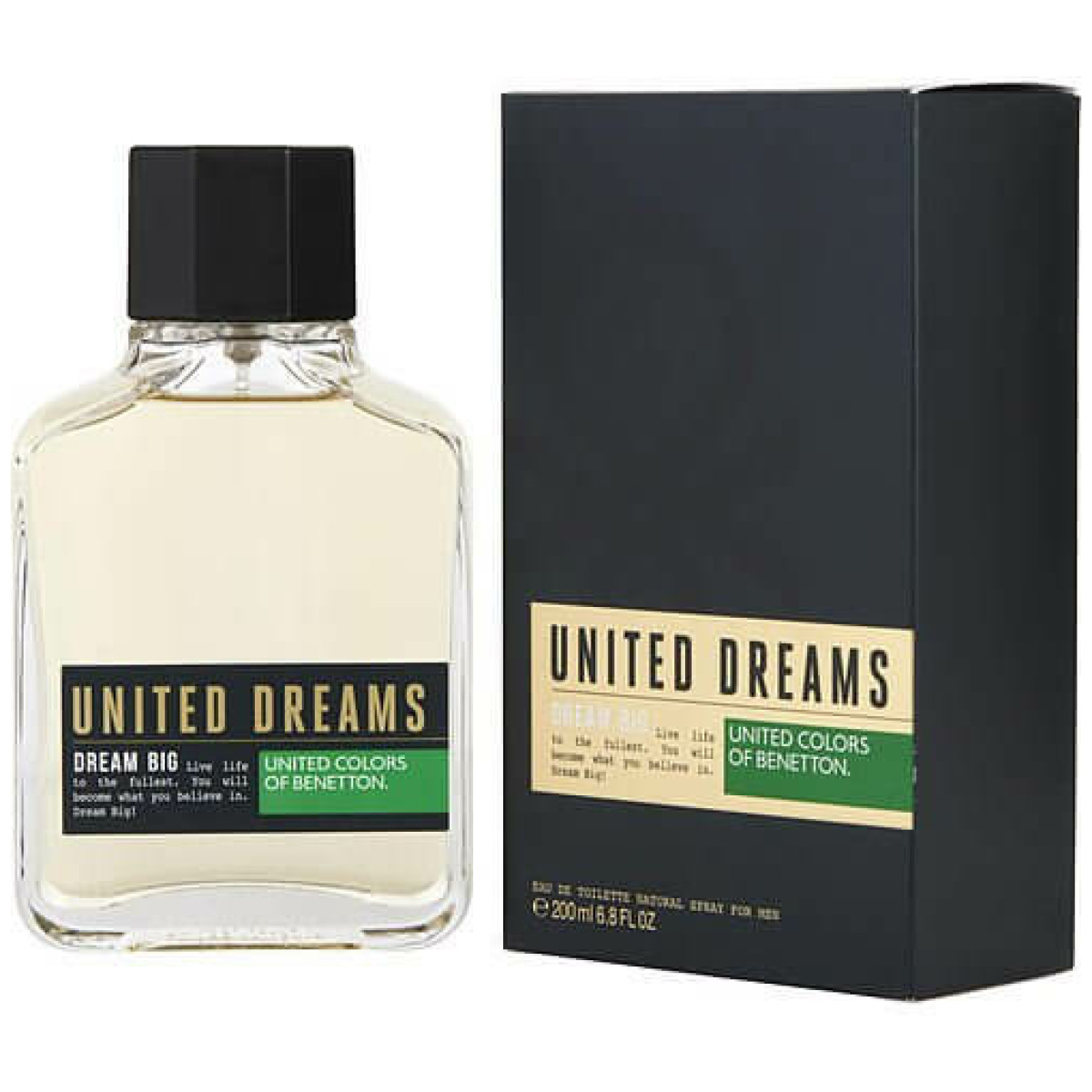 Benetton United Dreams Big Eau De Toilette For Men 200Ml
