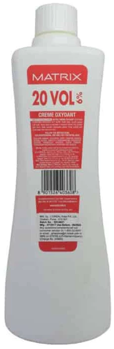 Matrix Cream Developer 6% 20 Vol 1000ml Matrix Cream Developer 6% 20 Vol 1000ml