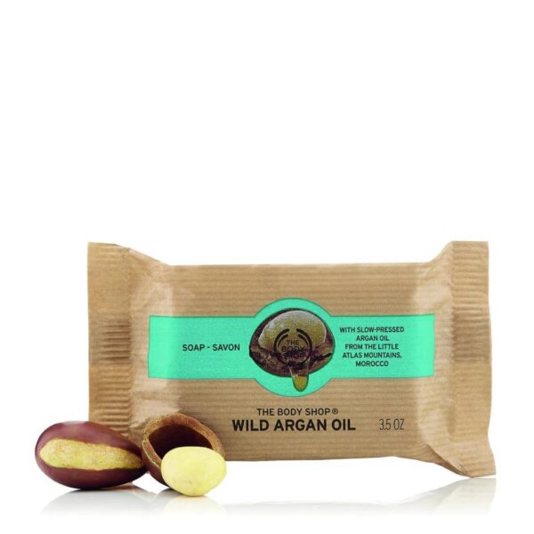 The Body Shop Wild Argan Oil Soap 100Gm - Image 2
