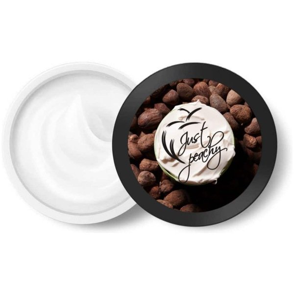 Just Peachy Shea Gone Cocoa Shea Face And Body Cream Enriched With Tea Tree And Sunflower Oil 200Gm