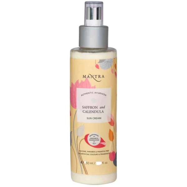 Mantra Herbal Saffron And Calendula Sun Cream 50 G