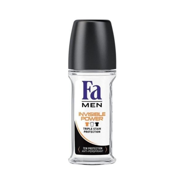 Fa Men Invisible Roll-On Deodorant 50Ml