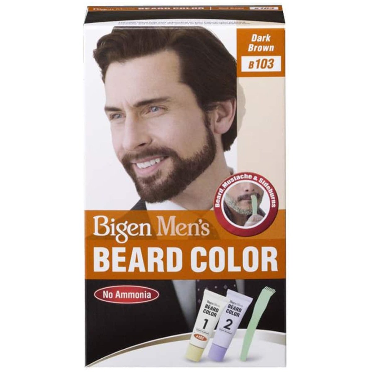 Buy Bigen Beard Colour Dark Brown For Men B 103 20 20 Gm Online At Best  Price of Rs 450  bigbasket