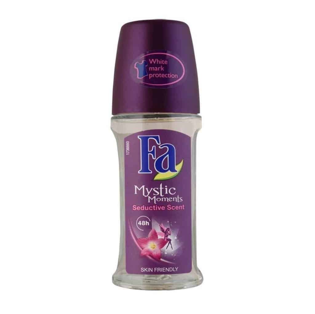 Fa Antiperspirant Roll on for Women gives you the freedom to wear the brightest, boldest colors.