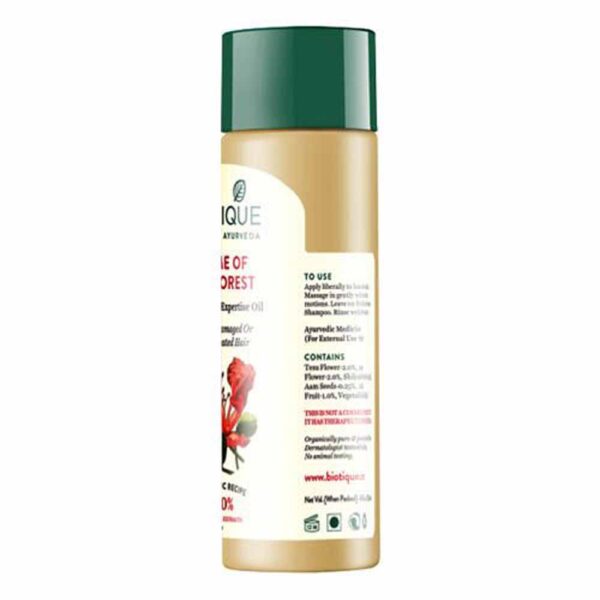 Biotique Flame Of The Forest Hair Oil 120Ml - Image 5