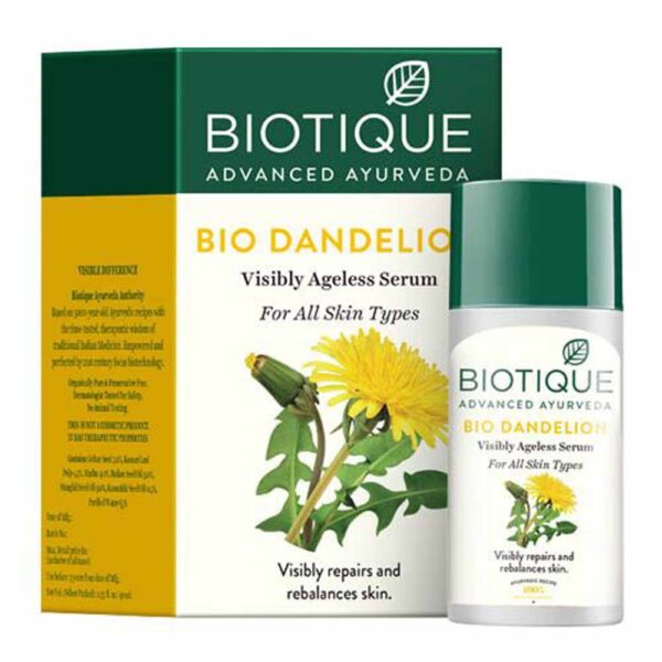 Biotique Dandelion Spotless Radiance Serum 40Ml