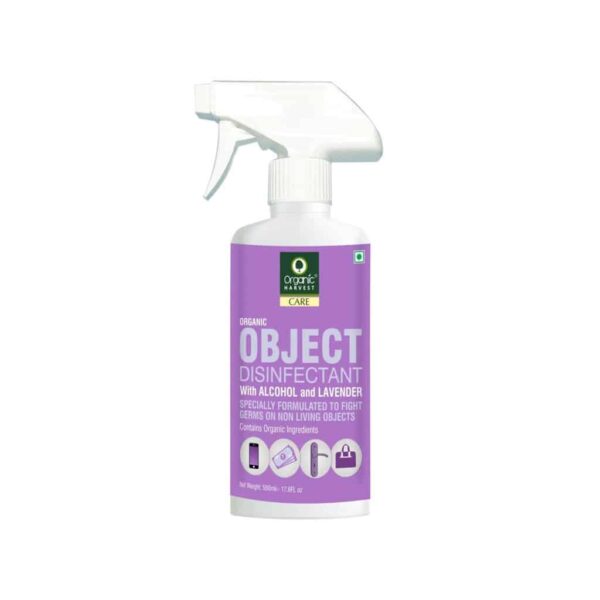 Organic Harvest Objects Disinfectant With Alcohol And Lavender 500Ml